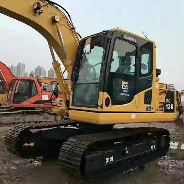 Good condition komatsu130-8  used construction machine with quality parts and cheaper cost
