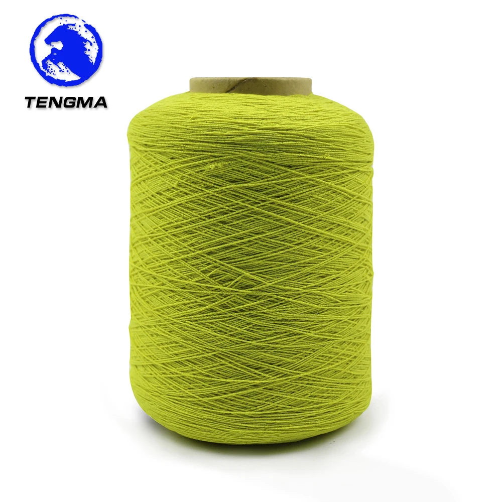 Excellent evenness high strength 90# 100# 110# rubber thread covered yarn