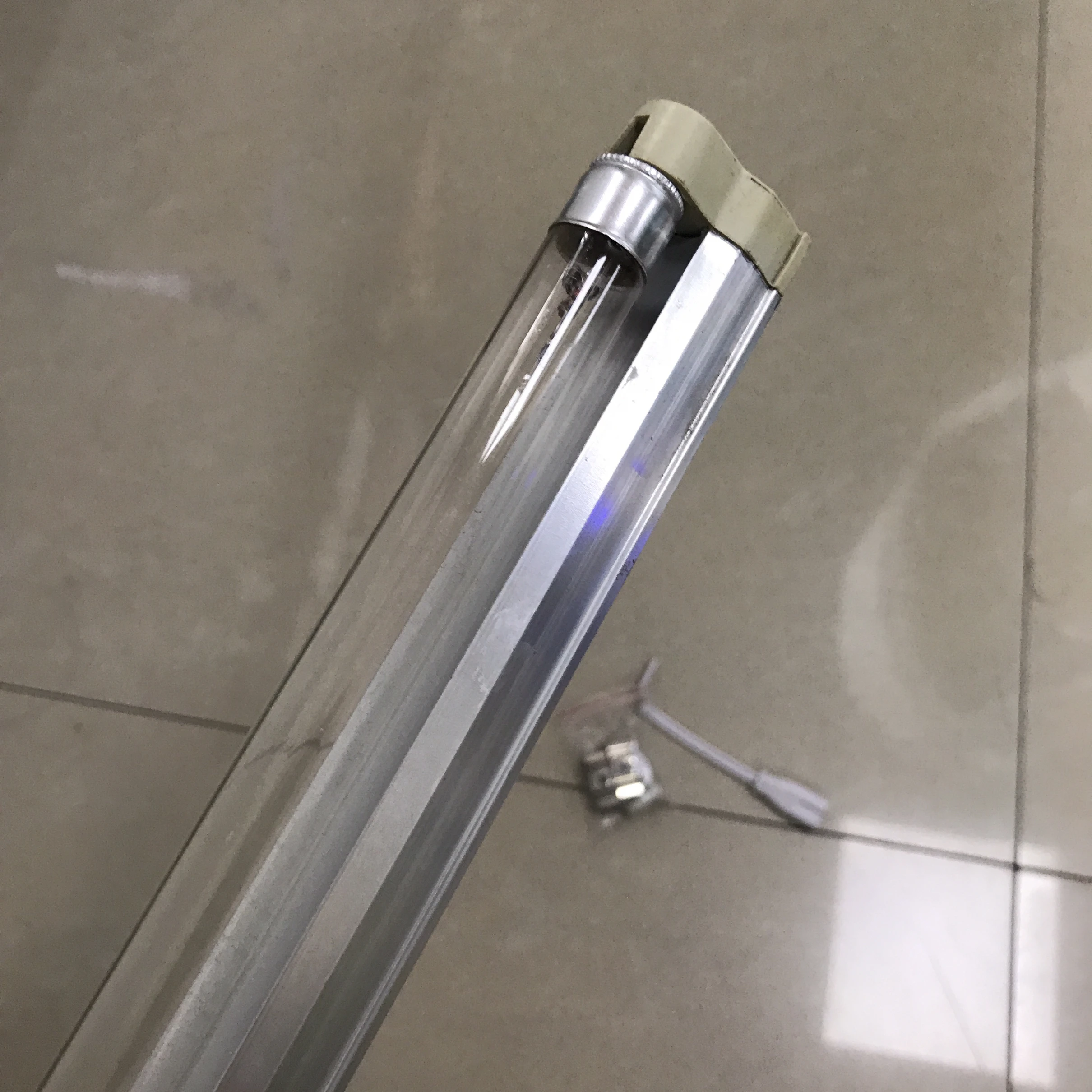 Lamp holder  T5 4W 6W 8W   tube fixture  germicidal UVC 254NM    with ballast plug lamp electronic lighting