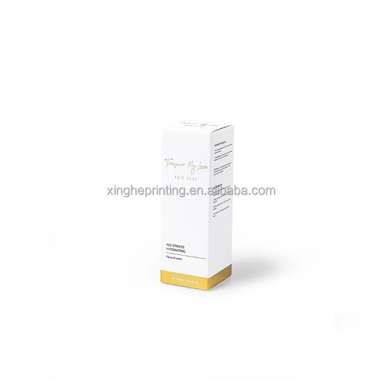 Wholesale Custom Luxury Cardboard Korean Skincare Set Packaging Skin Cosmetic Paper Packaging Box