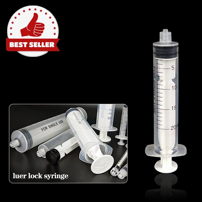 
Automatic Disposable Plastic Injection Syringes 20ML Luer Lock Screw Syringe 