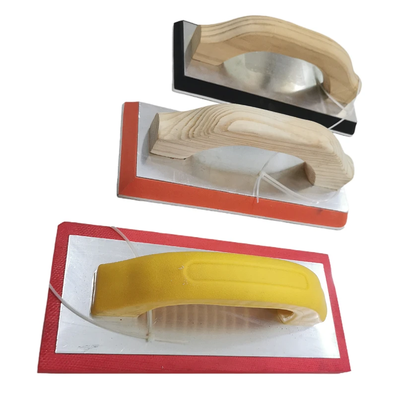 plastering trowel masonry tools float trowel wooden handle plastic handle