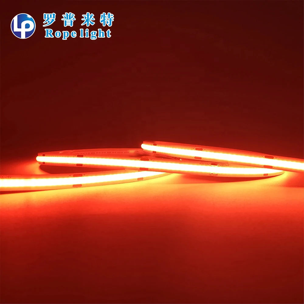 12 В 24 гибкая лента веревка легкая бесконтактная Люминесцентная флип-чип fob cob светодиодная