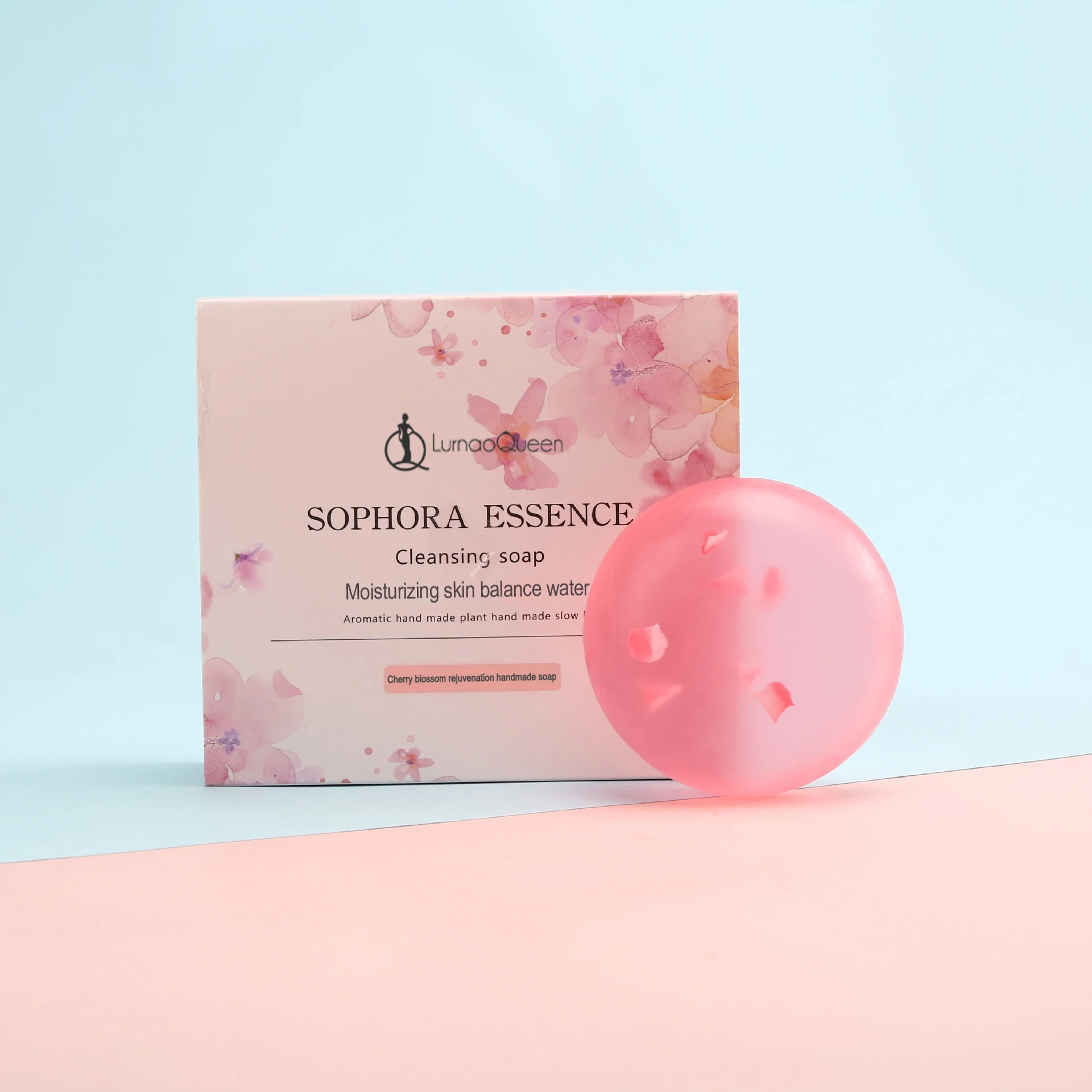 Sakura Flower Soap Cherry Blossom Hand Made Soap for the hands Bleaching Soap Whitening Skin Acne Face Cleaning