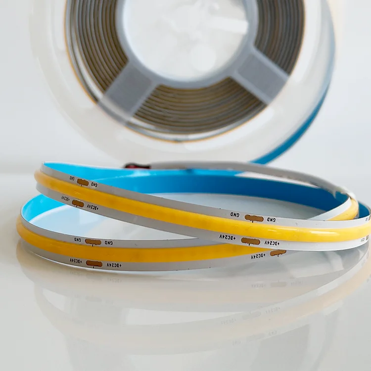 factory direct selling cob led light strip lights different CCT cob led strip light cob 12v white