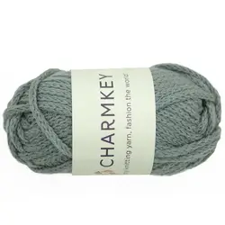 Charmkey, высокая масса, модная веревка, однотонная 100% акриловая крупная пряжа для ручного вязания одеяла, низкая цена