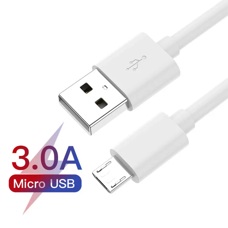 
Free Samples Hot Selling 0.5M 1M 2M 3M For Samsung Cable Fast USB Cable Cord Android Micro Usb Data Quick USB Charging Cable 