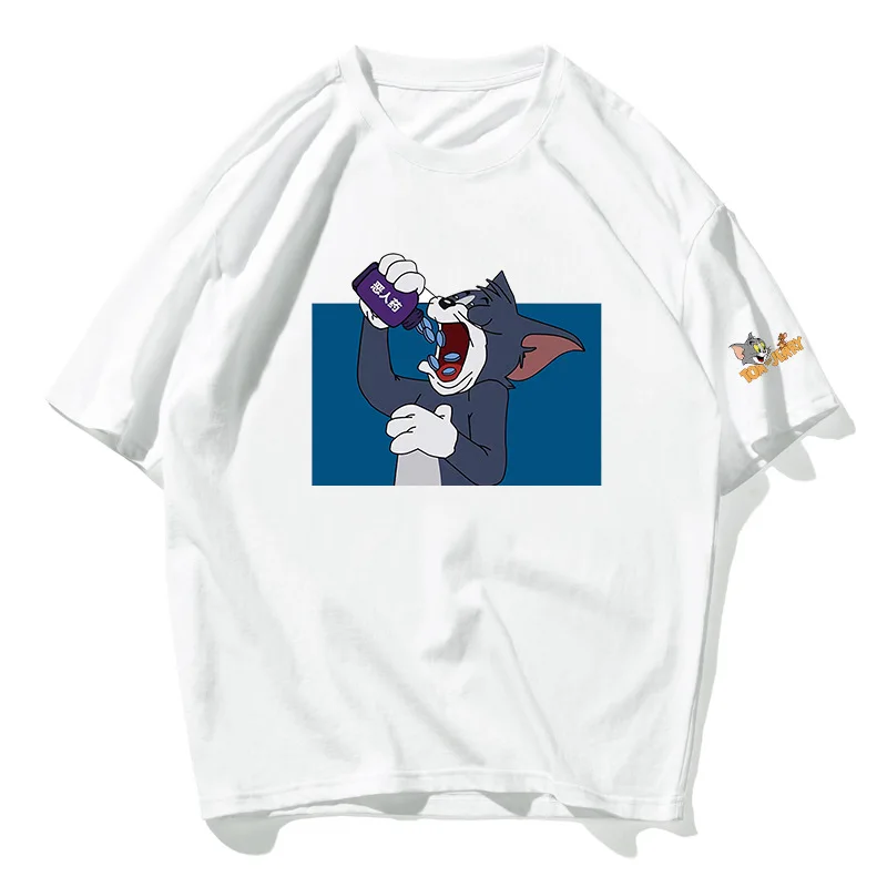 
Oem Brand Logo Custom Printing Custom Cute Animal Pattern Pink Panther Organic Cotton Vintage Blank T Shirts 