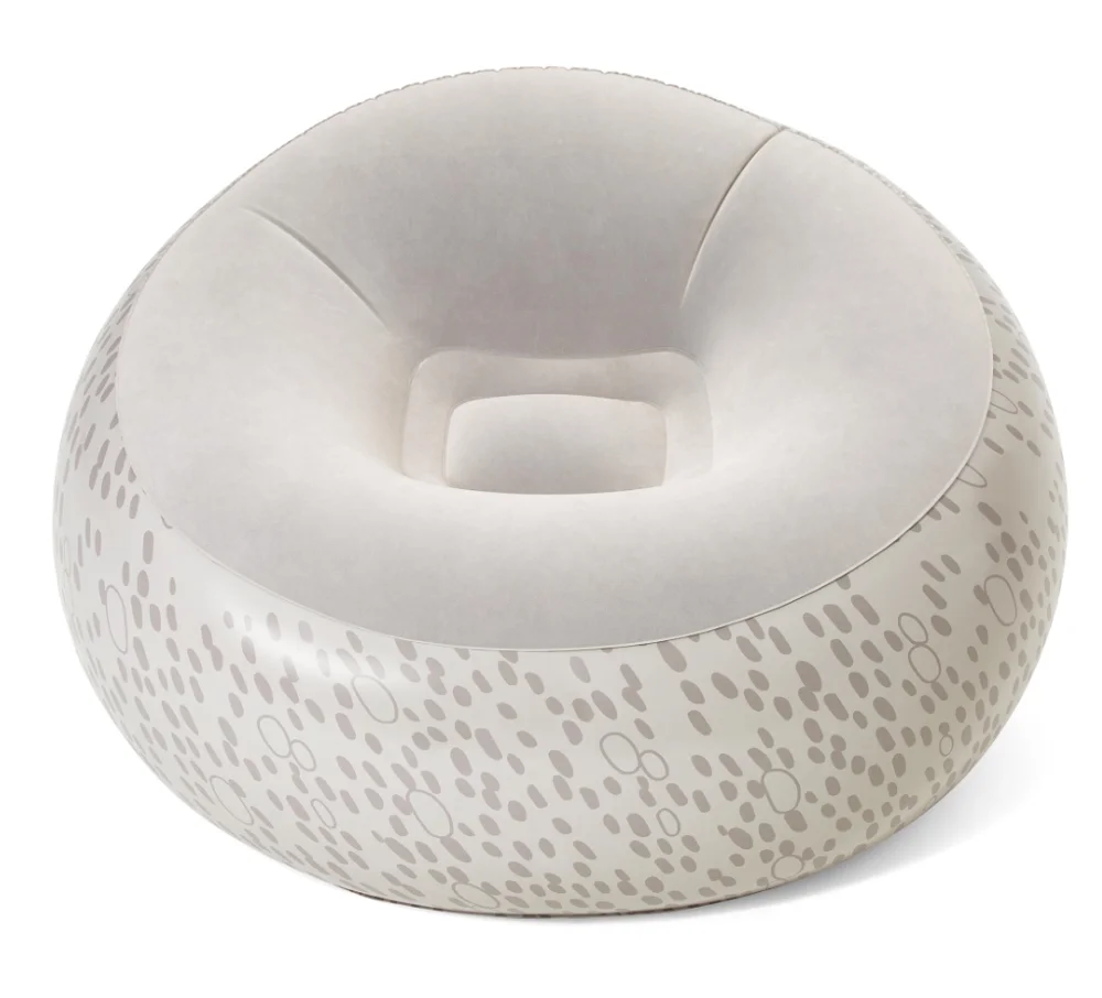 Bestway 75052 inflate-a-chair couch living room sofa air chair 1.12m x 1.12m x 66cm