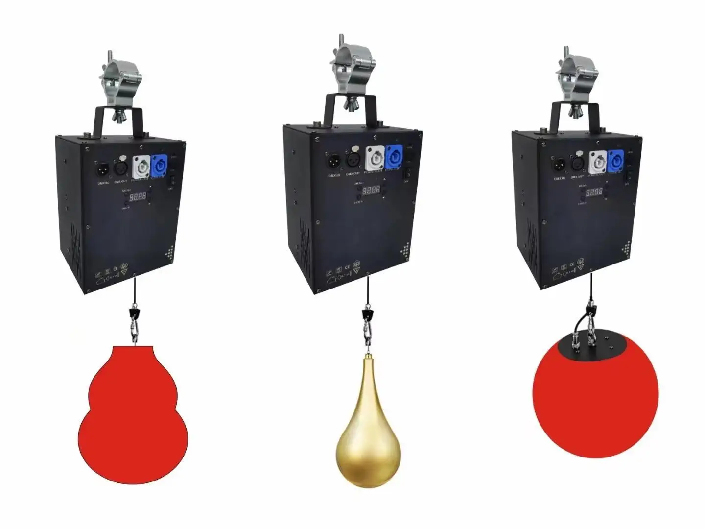 Новый дизайн сценический эффект свет RGB 3 в 1 DMX светодиодные кинетические огни с лебедкой подсветка для диско-музыкального клуба