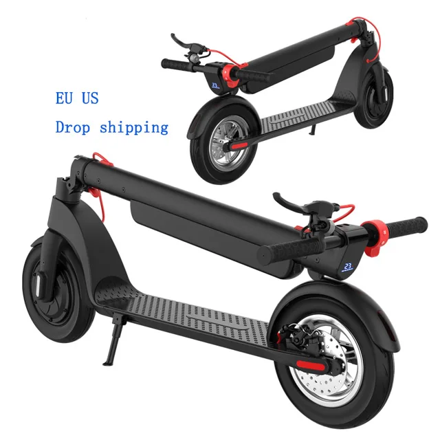 
New style e scooter 350w electric fat tire scooter two wheel electric luggage scooter 