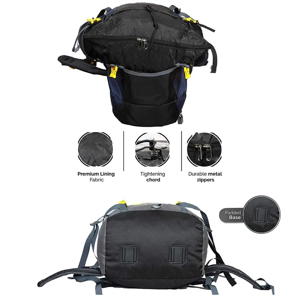 Factory Directly Supply Professional Travel Backpack for Outdoor Sport Camp Hiking bag Outdoor Sport RPET Bag