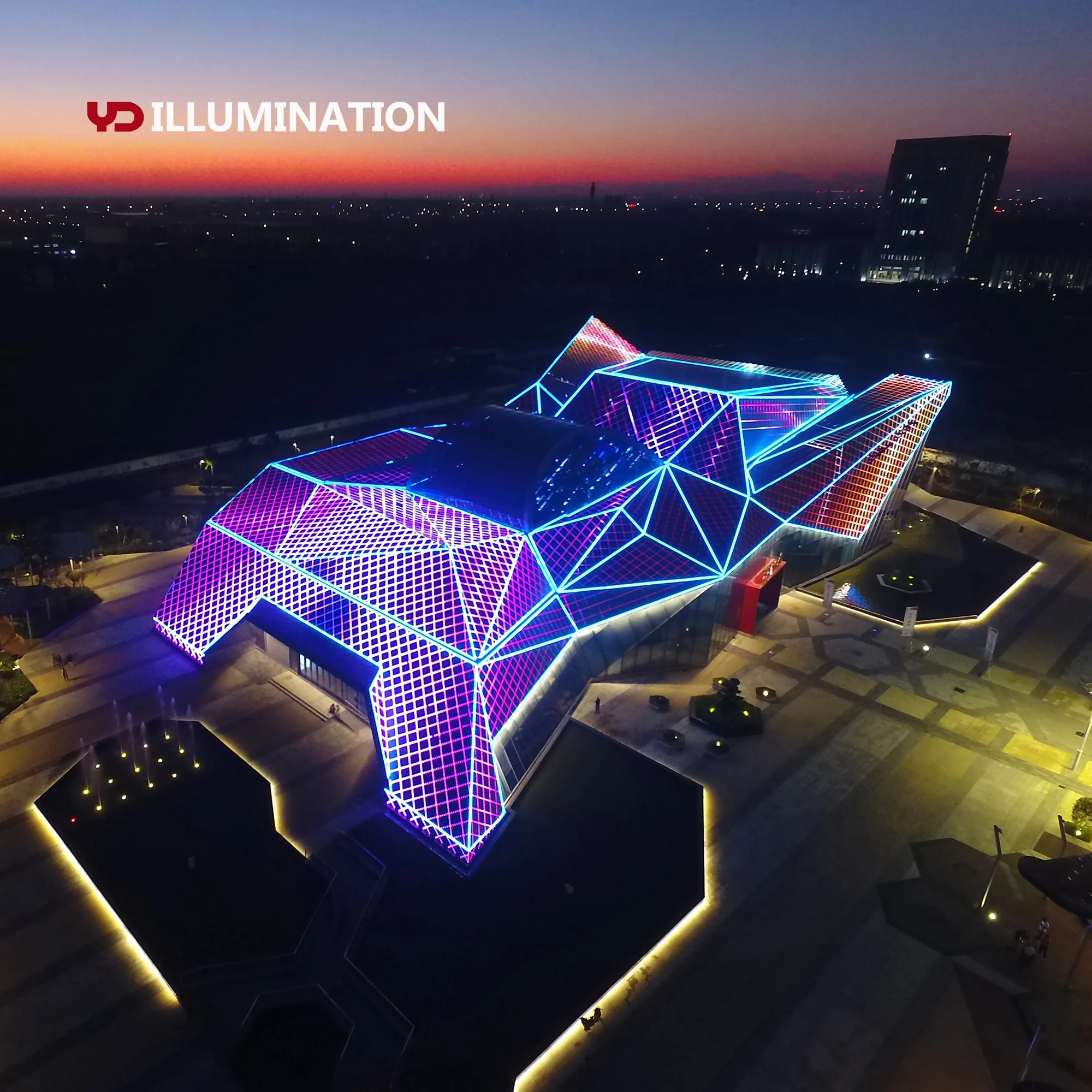 IP68 LED linear led fixture led linear light for building facade lighting