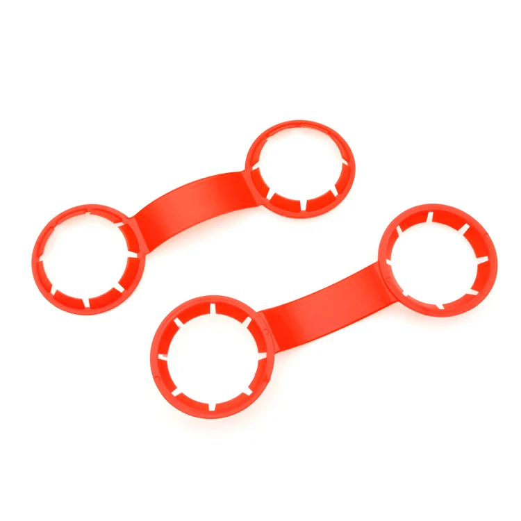 2 Pack Plastic Bottle Neck Carrying Handle Plastic Holder 38mm for Bottle