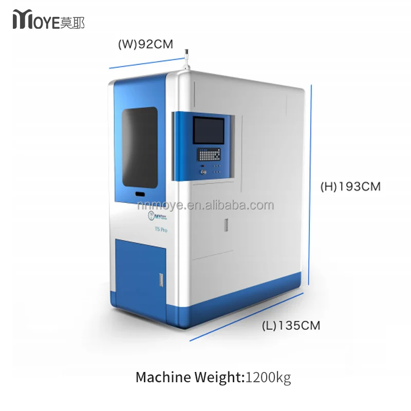 M6 Dental CAD/CAM 5 Axis Individual Titanium Abutment Outer Cooling System Wet T5 Pro Dental Milling Machine