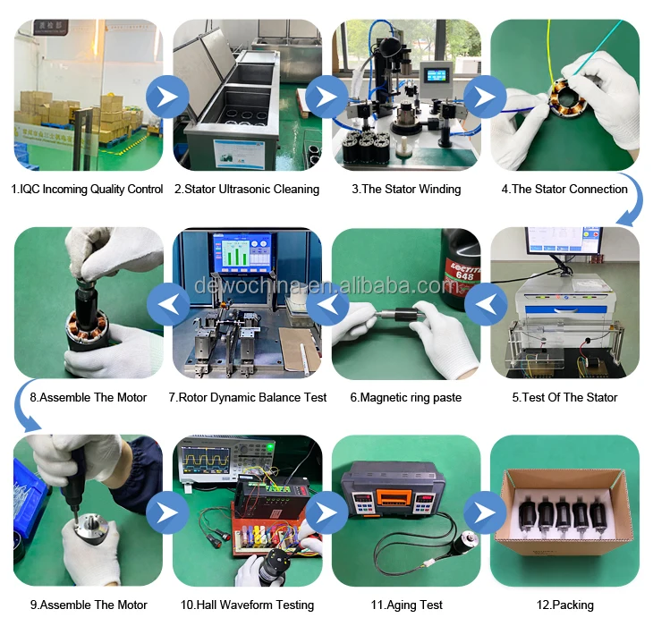 BLDC 12V 8W mini brushless dc motor 6000rpm bldc motor in China factory