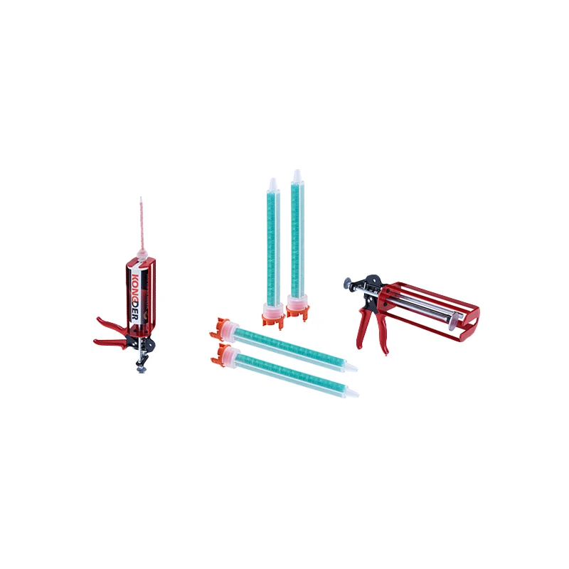 KONGDER 250&490ml Marble bonding glue gun thread mixing tube Manual caulking glue gun Static mixer Easy to use glue gun tip