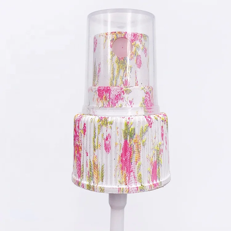 
Customizable color Discharge rate 0.12-0.14cc pp Type 24/410 Closure fine perfume body spray 