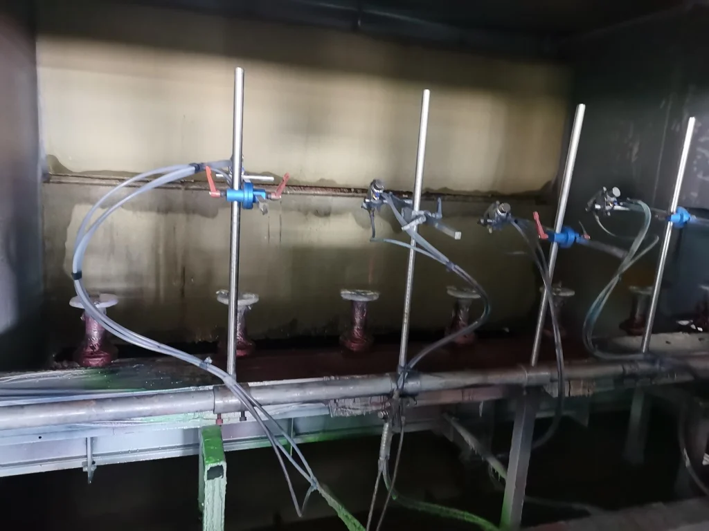 Factory direct sales aluminum cookware outside painting machine spraying coating production line