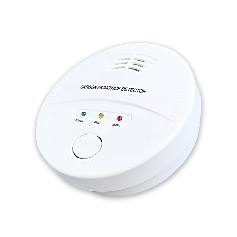 Factory Factory supplies portable battery-powered carbon monoxide alarm detectors suitable for home use powered by batteries