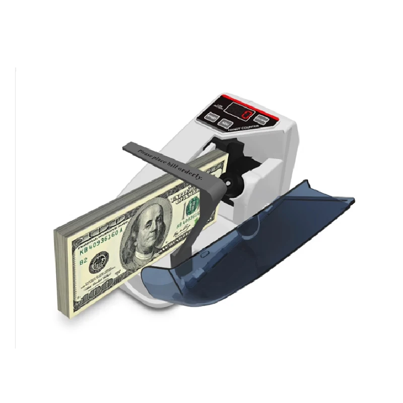 mini portable small bill note money currency banknote cash counter counting machine