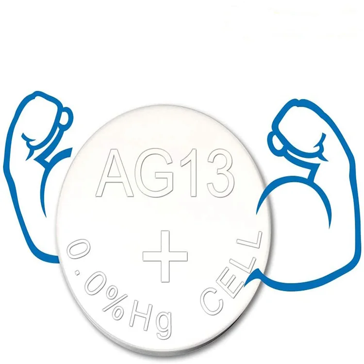 HOT Sale AG13 1.5V 160mAH Alkaline Button Cell Batteries Temperature Resistance Superior Storage Capacity