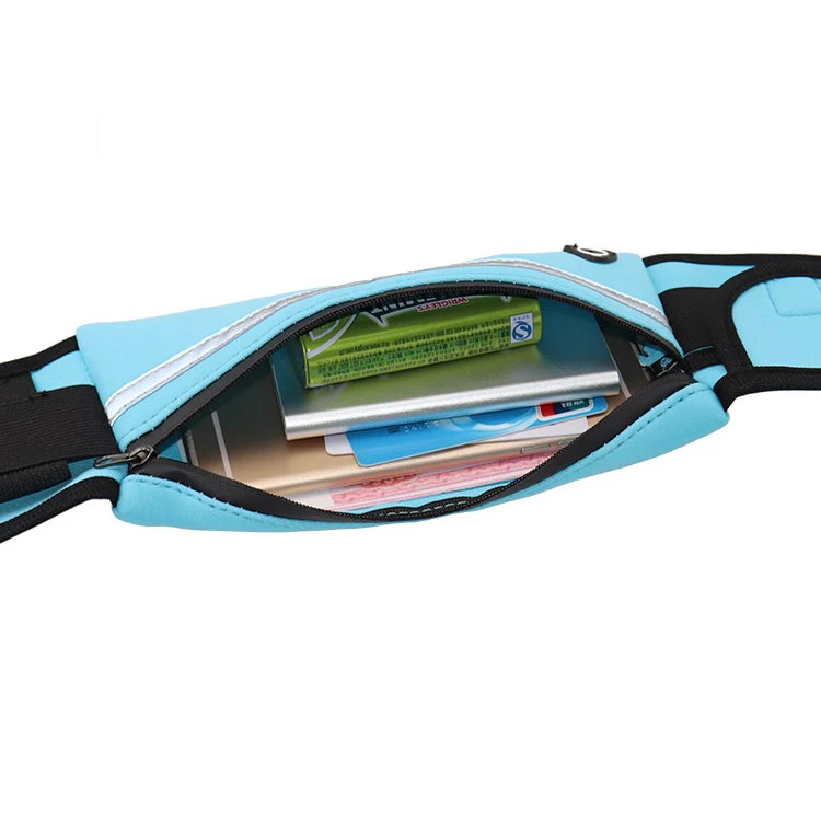 
Promotion Waterproof Polyester Outdoor Running Belt Bum Pouch Bag Quality Customized Sport Fanny Pack Waist Bag 