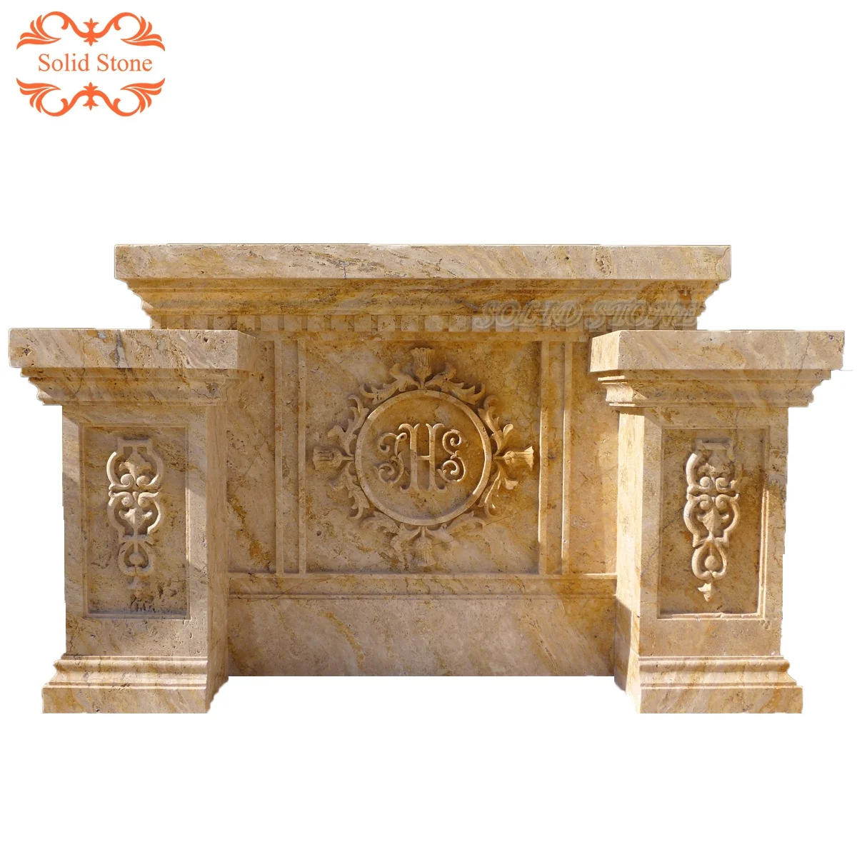Factory wholesale Marble Exquisite hand carved contemporary design natural buddhist altar table