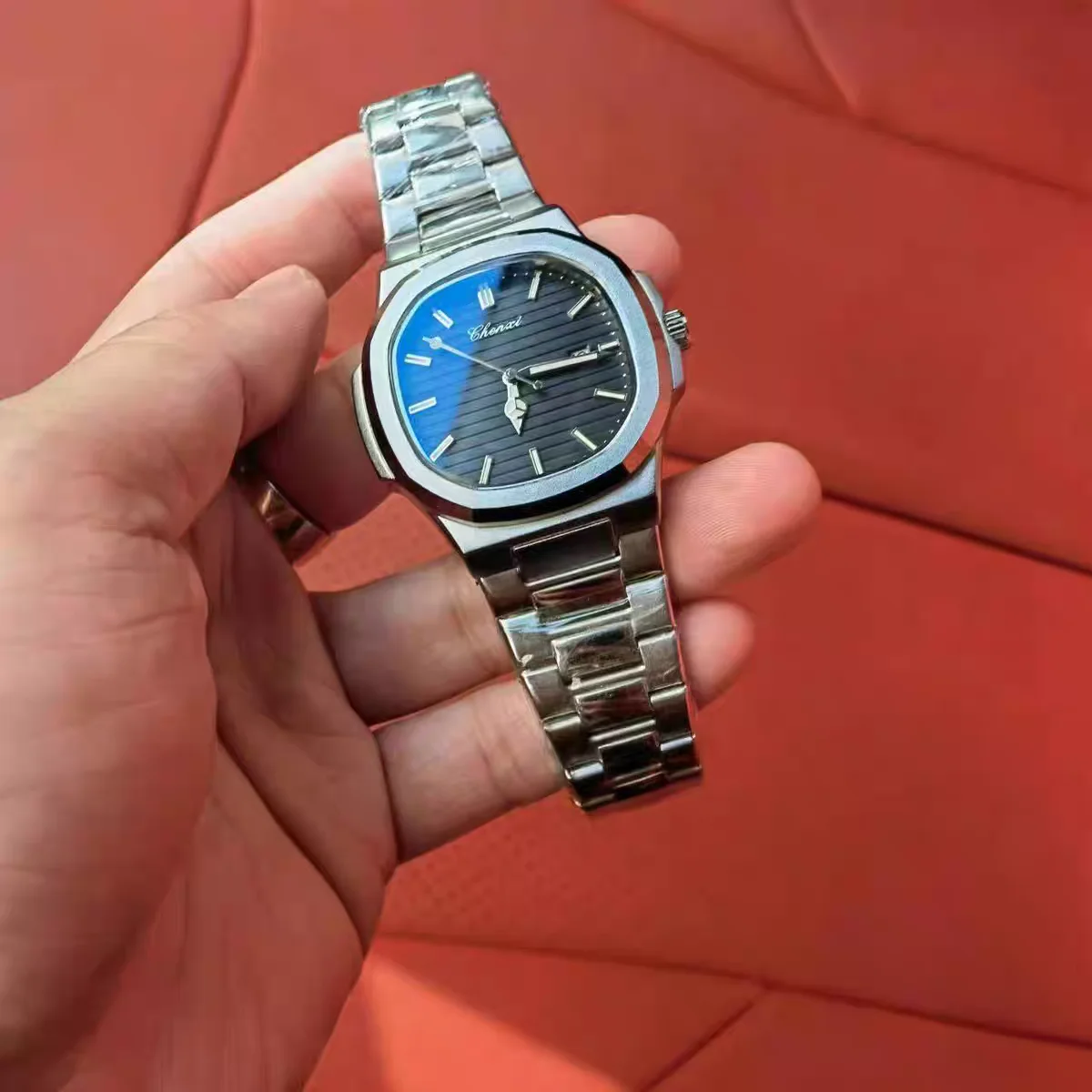 Arrival CHENXI Stainless Steel Wristwatch Case Fashion Calendar Quartz Waterproof Luminous Man Watches Reloj Hombre
