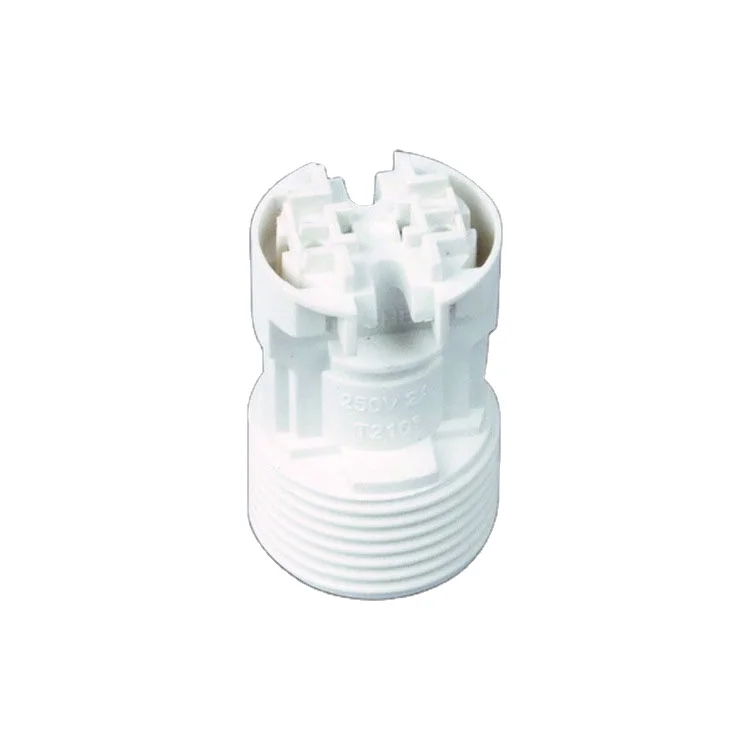 Manufacturer hot sale E14 irregular plastic lamp holder