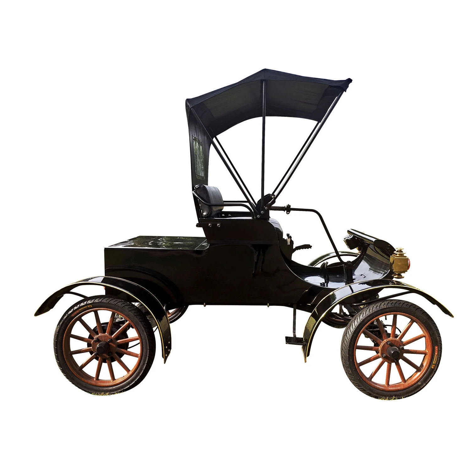 4 Wheels Golf Cart Mini Tourist Classic Antique Style Electric Vintage Car For Sale