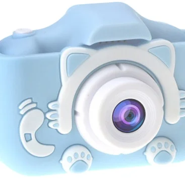 Factory Wholesale Cute Cartoon Kids Toys Cat Child Photo HD A1 Digital Video Action Play Built-In Games
