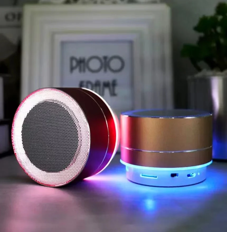 Metal speakers sound equipment amplifiers waterproof mini bluetooth accessories woofer outdoor portable wireless