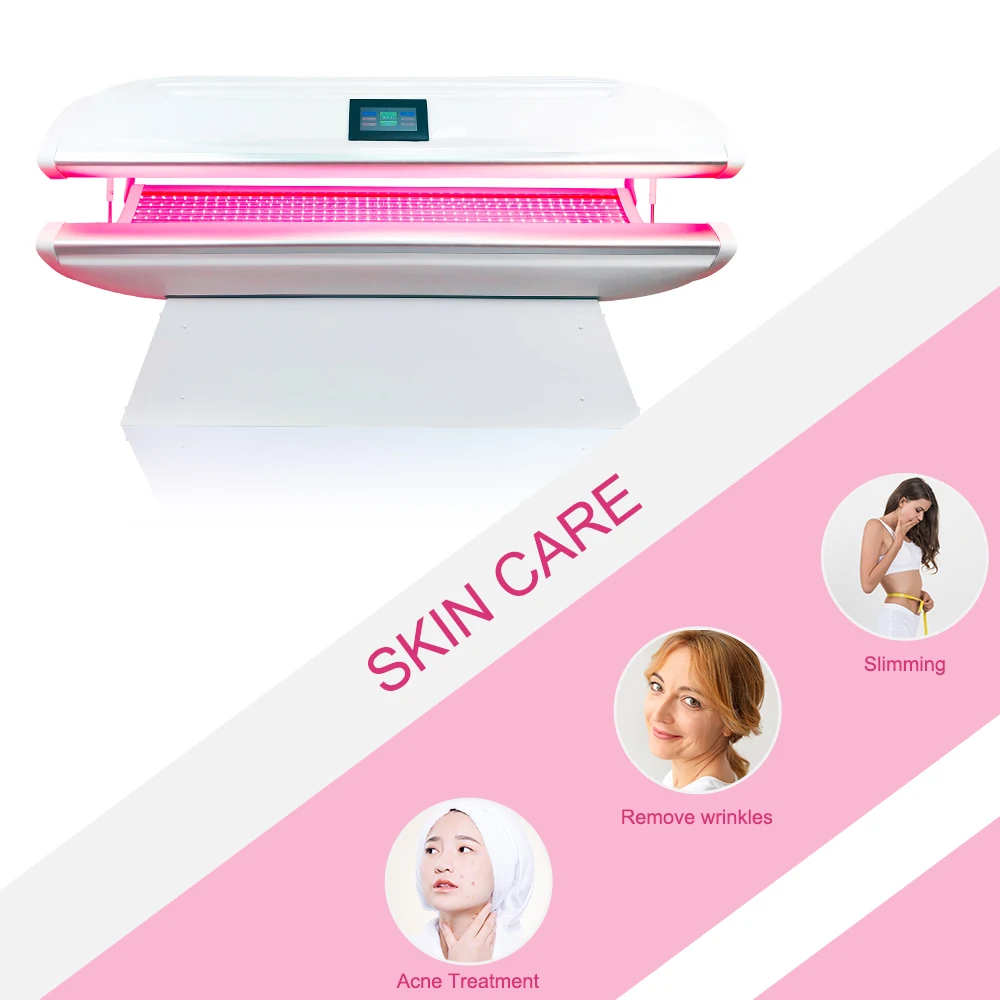 Suyzeko Body Shaping Whole Body Red Light Therapy Bed 635nm 660nm 810nm 850nm Far Infrared LED Light Therapy Bed