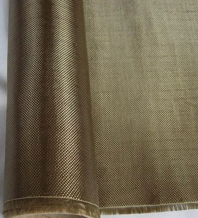 Basalt Fiber Fabric Cloth 200GSM Twill Weave 13um Diameter