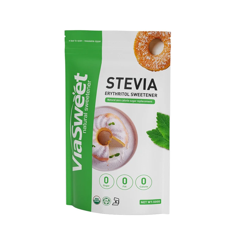 Viasweet 0 calorie high sweetener stevia sugar health care stevia erythritol blend sugar