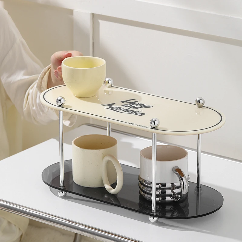 OSBORN Acrylic multifunctional kitchen tableware desktop accessories finishing storage rack cup rack ins