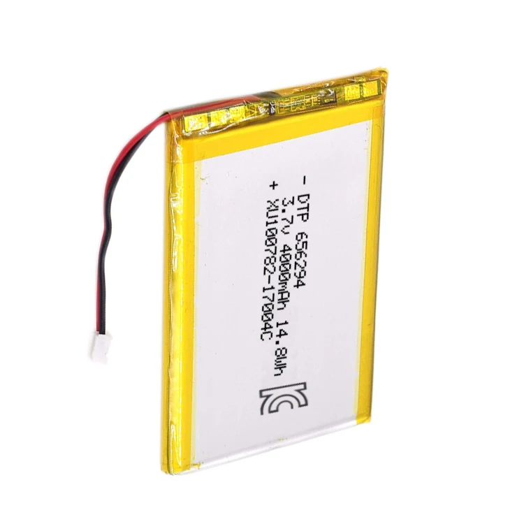 Заводская цена аккумулятор для внешнего аккумулятора dtp 656294 606090 3 7 v 4000mah