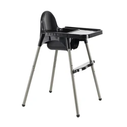 Wholesale price portable feeding pink iron pine summer highchair antilop high chair table