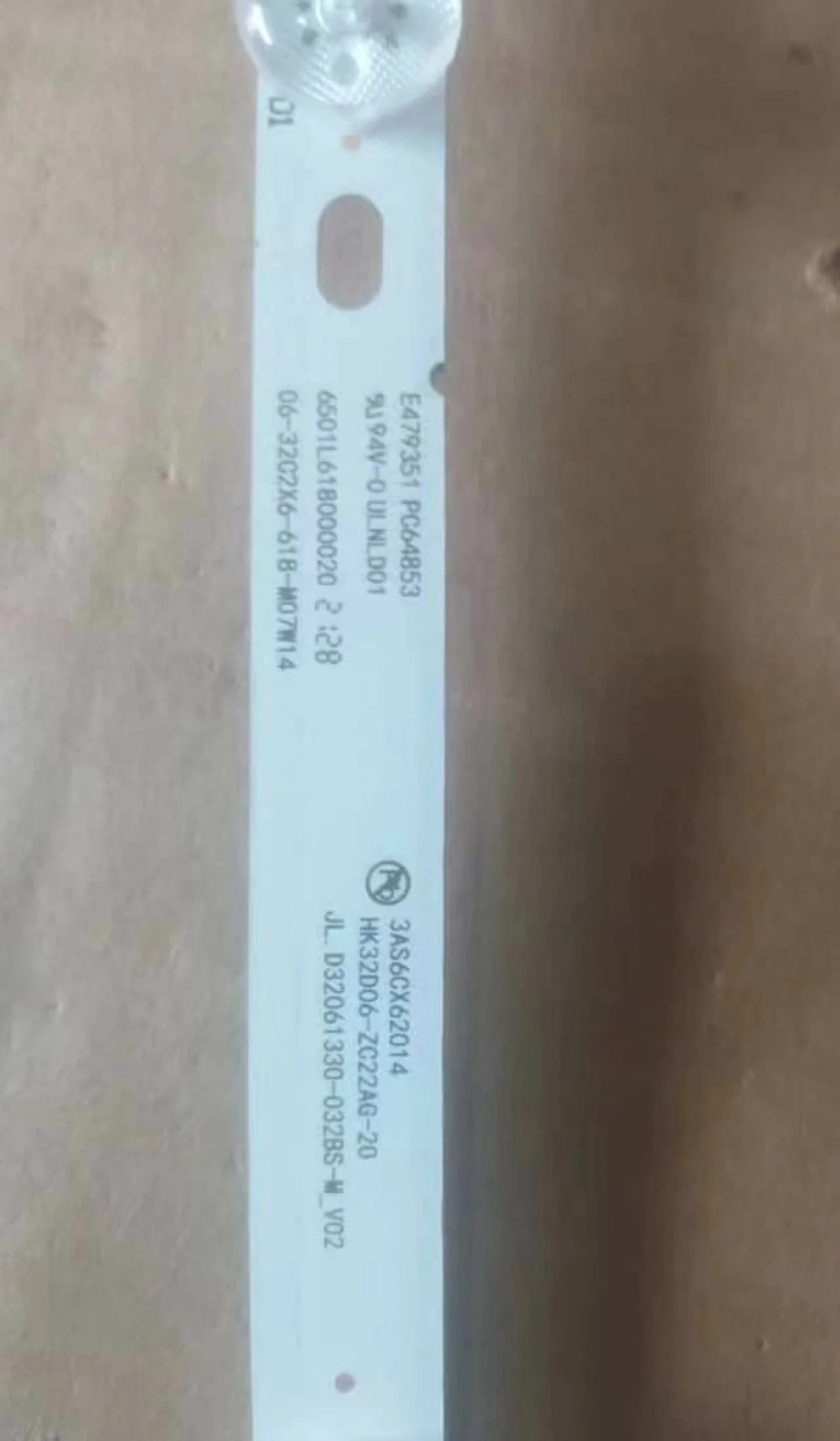 LED TV backlight 06-32C2X6-618-M07W14 for HK32D06-ZC22AG-20 JL.D32061330-032BS-M _ V02 ORION OLT-30100 FUSION FLTV-32L32