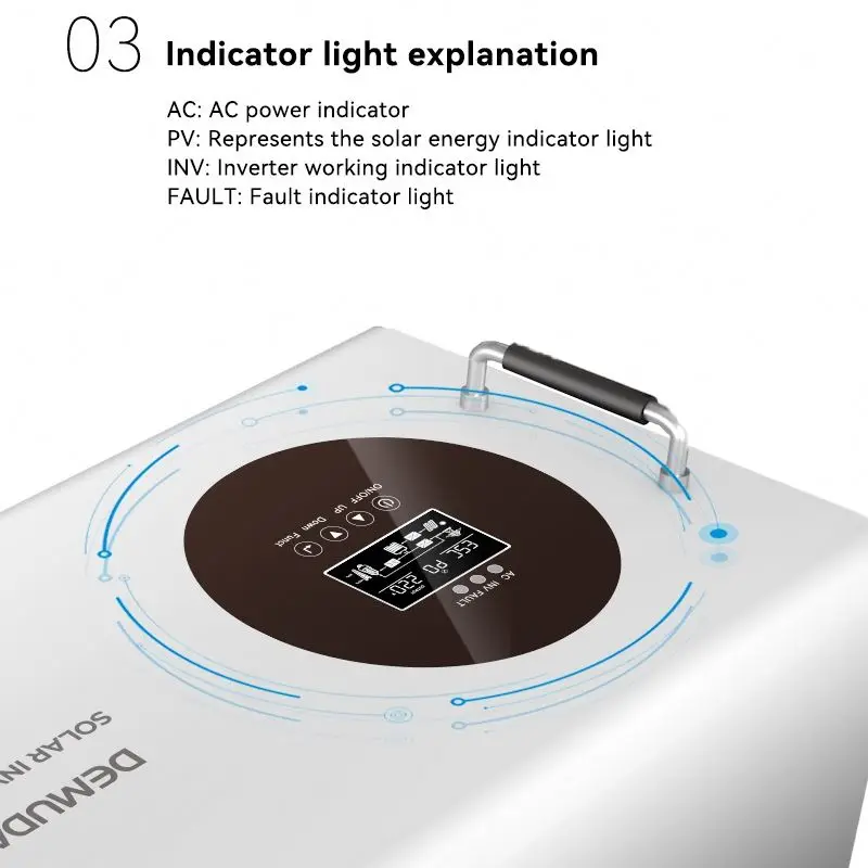 5000 watt 12v 24V 110v DC to AC 220V 230vac 5000w 3KW Pure Sine Wave Car Solar Inverter Power Invertor For Solar Energy System