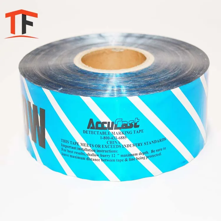 Detectable Buried Barricade Tape
