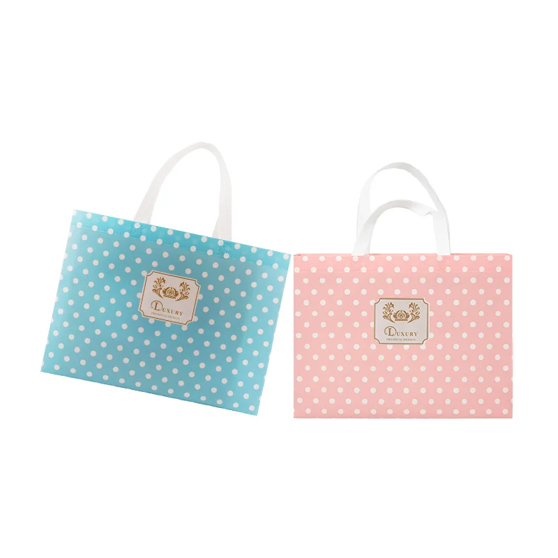 OEM Factory Ultrasonic Full Print Non-Woven Laminated Tote Bag Premium Quality Shopping Bag