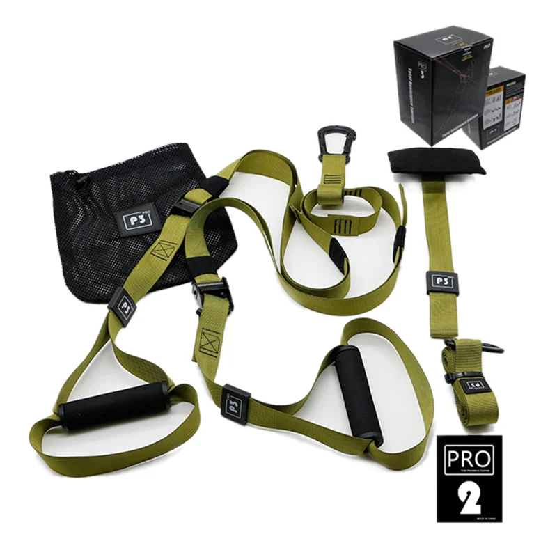 
PC-TRX Suspended Training with Rope Gym Exercise Fitness Fitness Training Resistance Band 