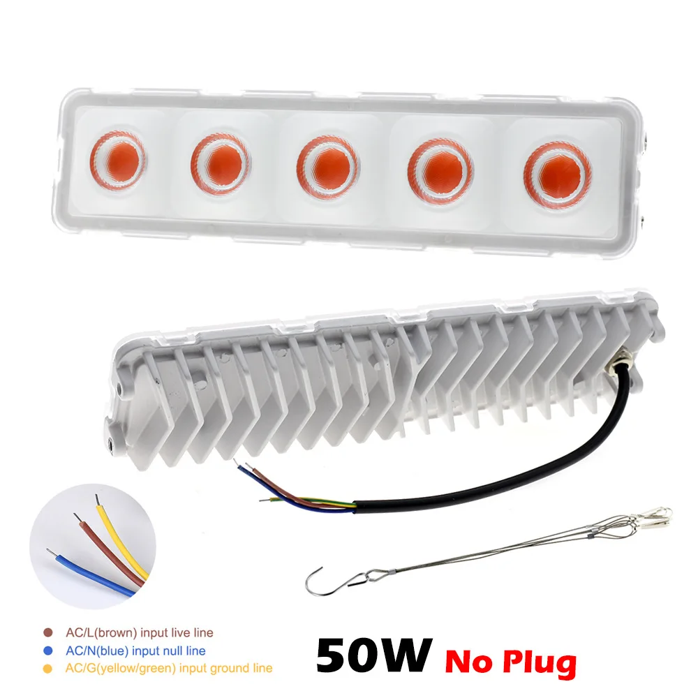 50W one-line LED plant full spectrum sunplus led grow light led grow light controller uv ir grow light