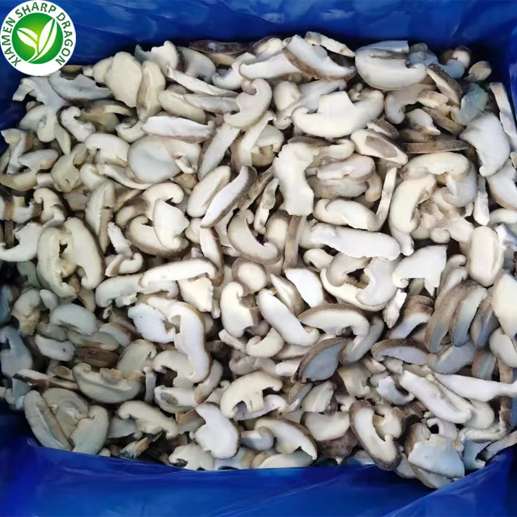 IQF Supplier Top China Natural New Crops Competitive Price Frozen Shiitake Mushrooms