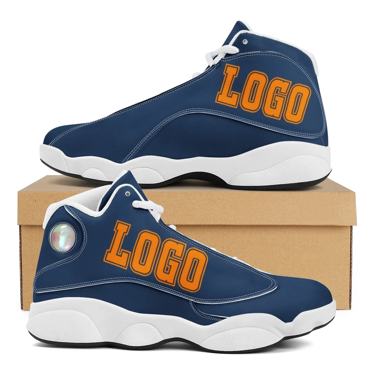 Custom print High Top Basketball Shoes The Perfect Combination of Comfort and Style in Trendy Colors