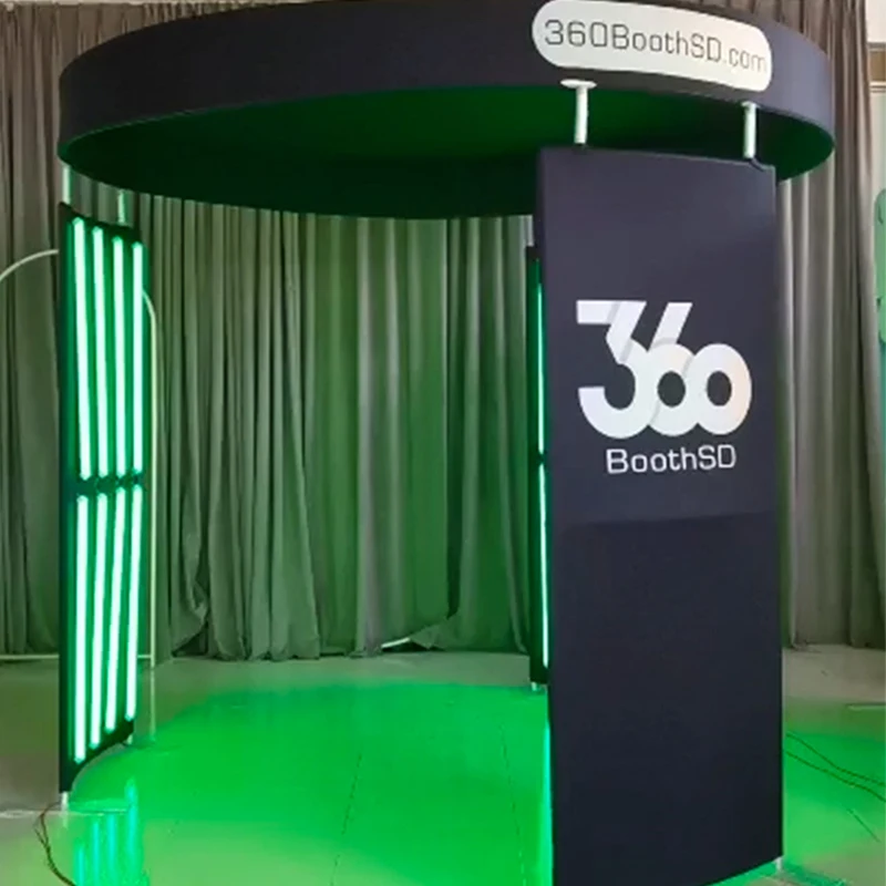 Портативный тканевый фотобокс 360 свадебные украшения для праздников