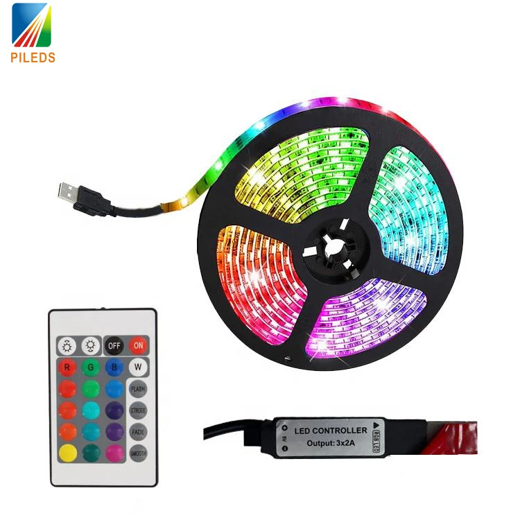 LED Digital Strip 5V 12V RGB SK6812 5050 Rgbw Ws2812b LED Strip Flexible Pixel Strip Addressable