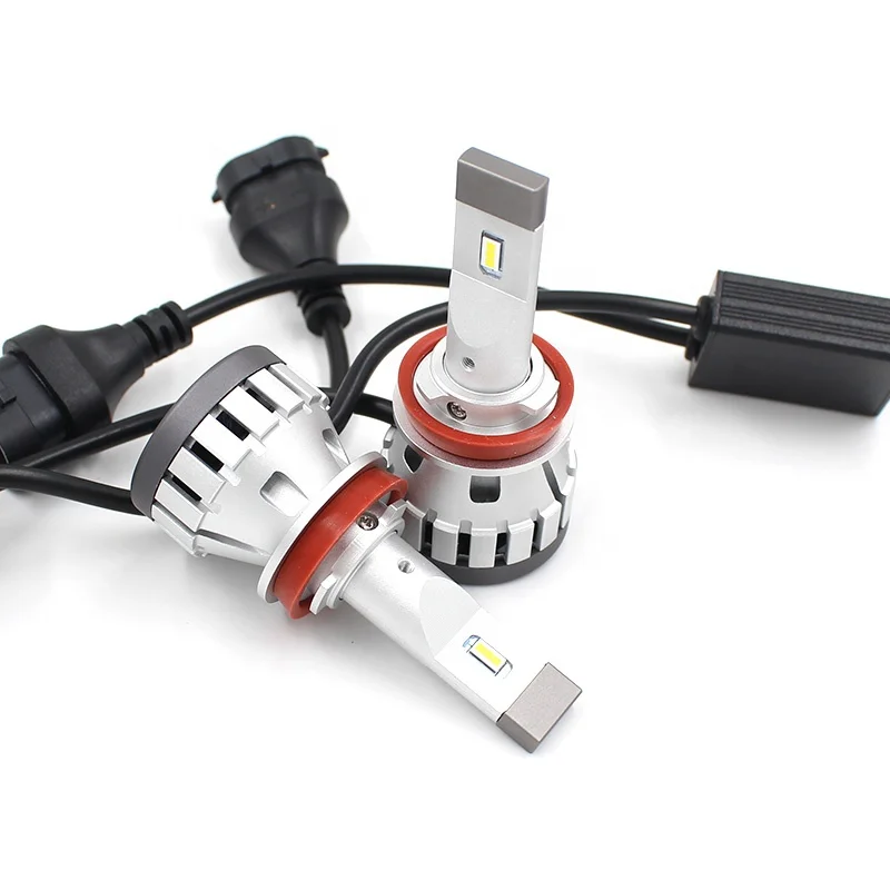 JG High power Q3 12000lm auto lighting systems led canbus D2s H13 H1 H3 H7 H11 decoder headlight bulbs fog lights car light